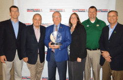 The University of Notre Dame was the first recipient of the SVG/NACDA Technology Leadership Award in 2013.